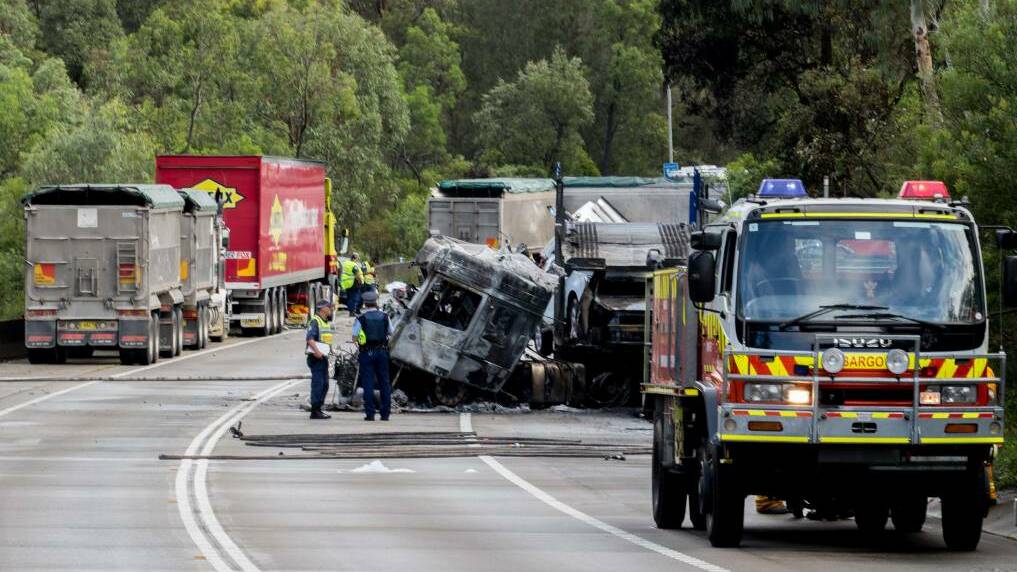 Fatal truck crash on Picton Road on March 24.