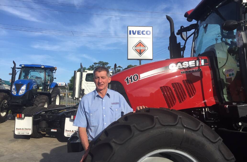 DRIVING CHANGE: Nowra Truck and Tractor owner Ron Arthur of Mittagong says a skills shortage is suffocating the local industry. Photo supplied