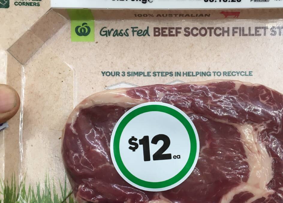 Grass fed: The family owned business owned by Peter and Cate Brooks produces grass fed cattle for Woolworths and can be found in the beef section. Photo: supplied.