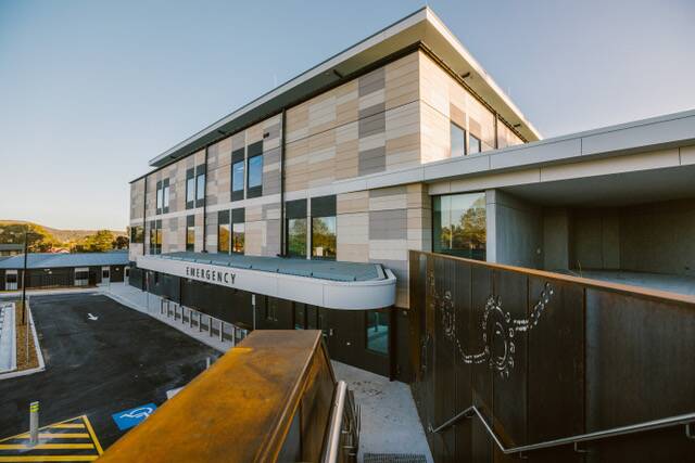 As the doors to Goulburn Base Hospital's new Clinical Services Building prepare to open from Tuesday November 23, 2021, important changes to access have been made. Picture: supplied. 