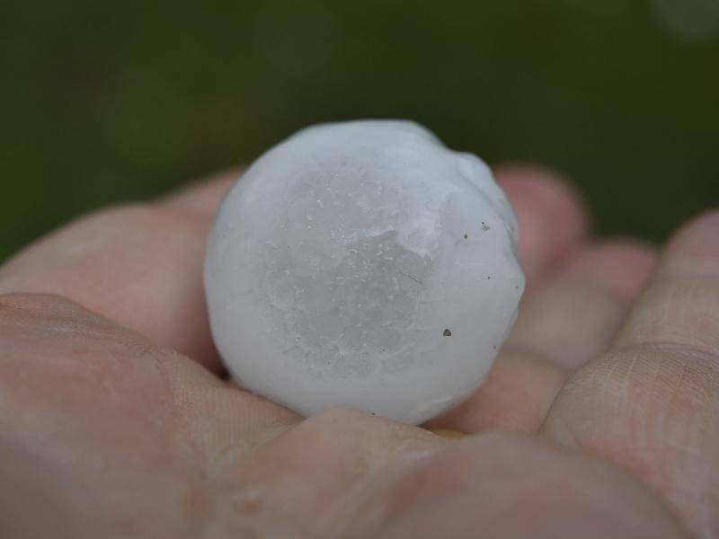 Small hail is expected in the afternoon according to the Bureau of Meteorology. Photo: file.