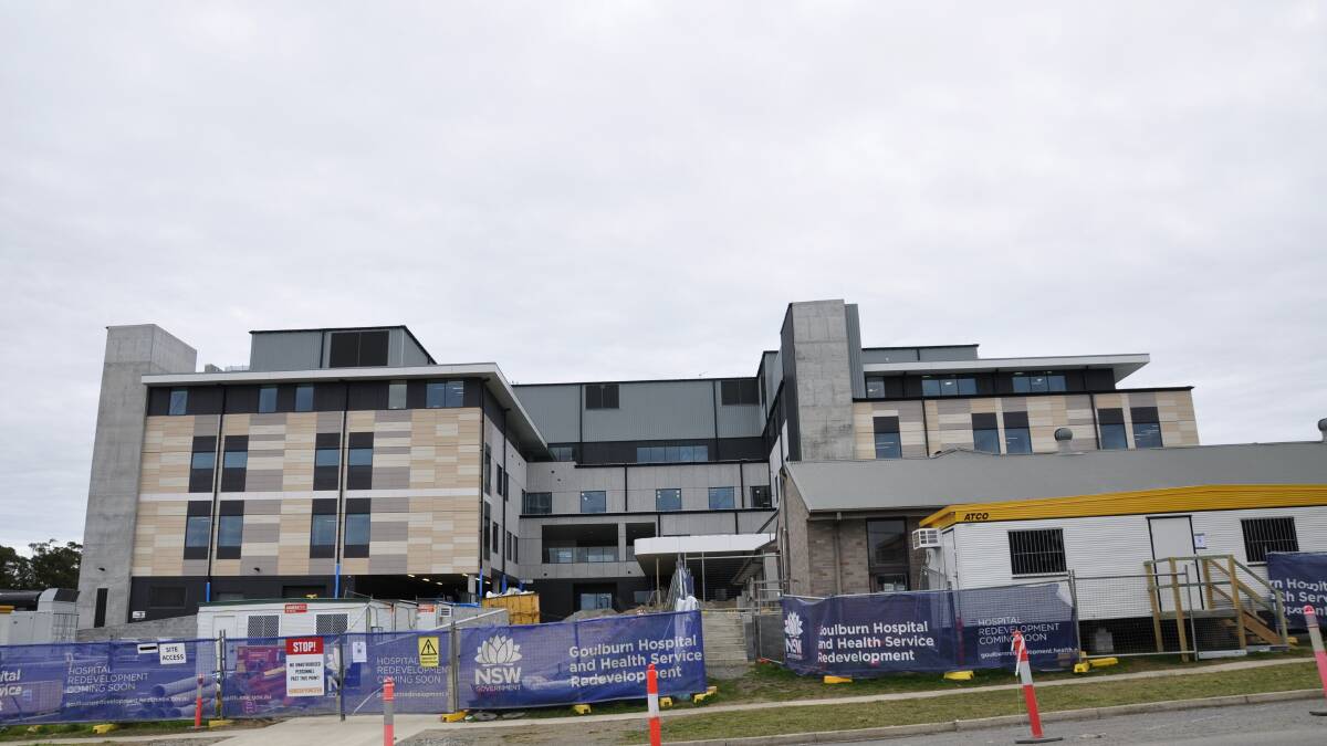 A painter tested positive after working at Goulburn Base Hospital. Photo: Louise Thrower. 