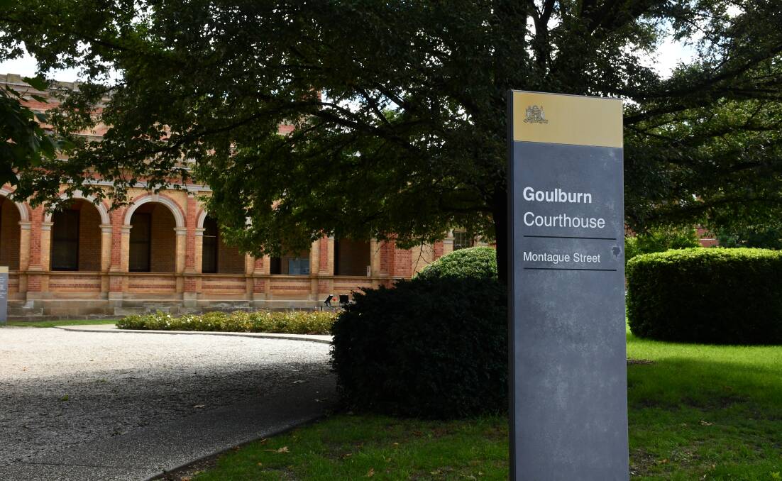 The man was legally represented at Goulburn courthouse. Photo: Hannah Neale