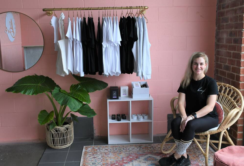 TICKLED PINK: Bonnie Marks started BM Fitness two years ago. Photo: Hannah Neale