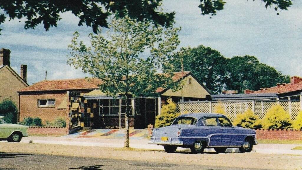 The motel in the 1950s. Photo: Supplied