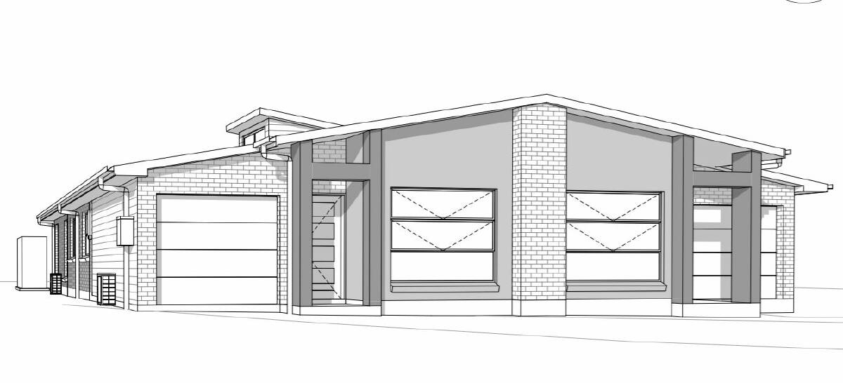 The proposal for 12 Roebuck Street, Goulburn. Picture: GMC