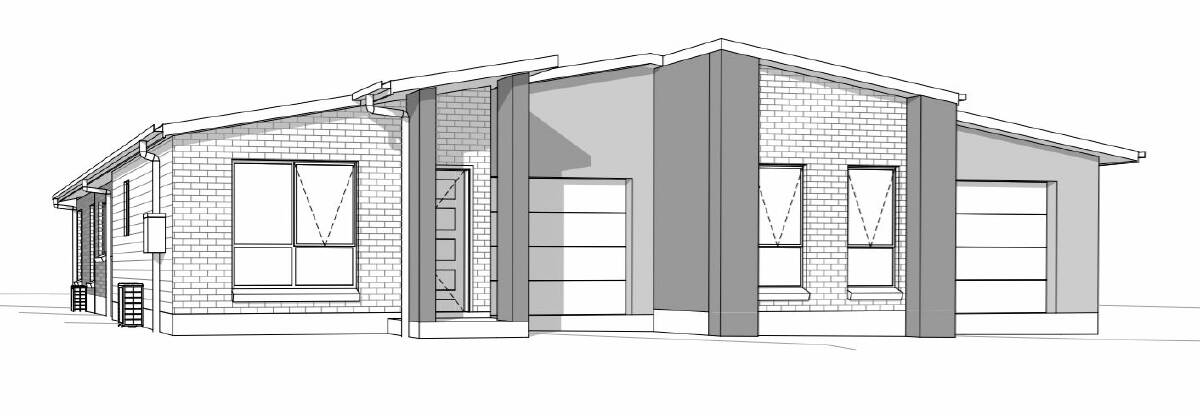 The proposed dwelling at Matchless Avenue. Photo: GMC