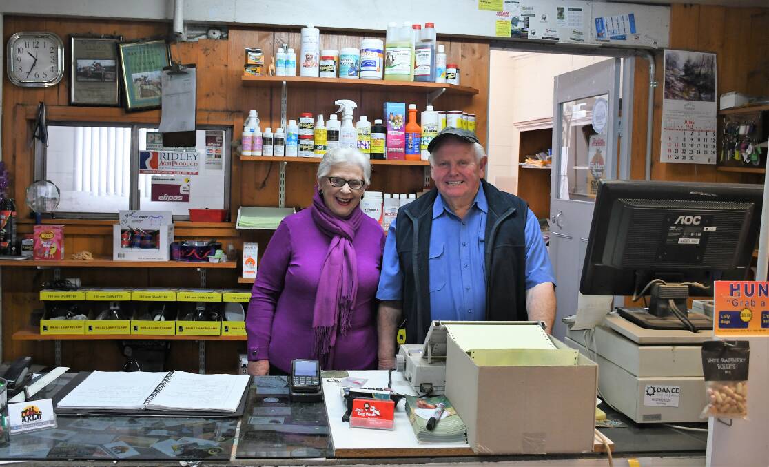Cheryl and Bill Fife have served countless customers from behind the counter over the years. Photo: Hannah Neale