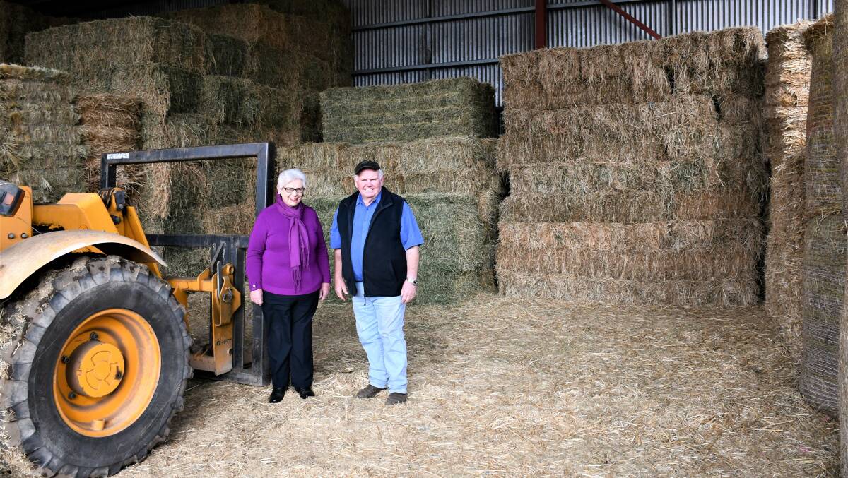 Cheryl and Bill Fife have run Fife's Stock Feeds for almost 30 years. Photo: Hannah Neale