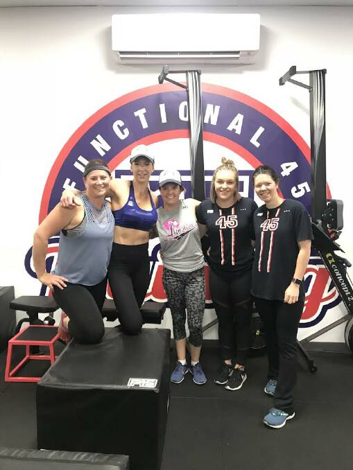 MOTIVATED: The F45 Goulburn team are passionate about helping clients reach their health and fitness goals.