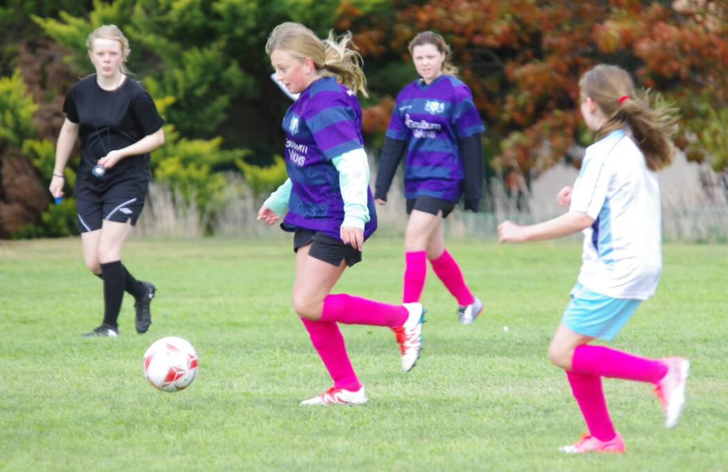 FEMALE PLAYERS: Southern Tablelands Football Association is experiencing a growth particularly in women and girls football player numbers and needs facilities to cope. Photo: Darryl Fernance