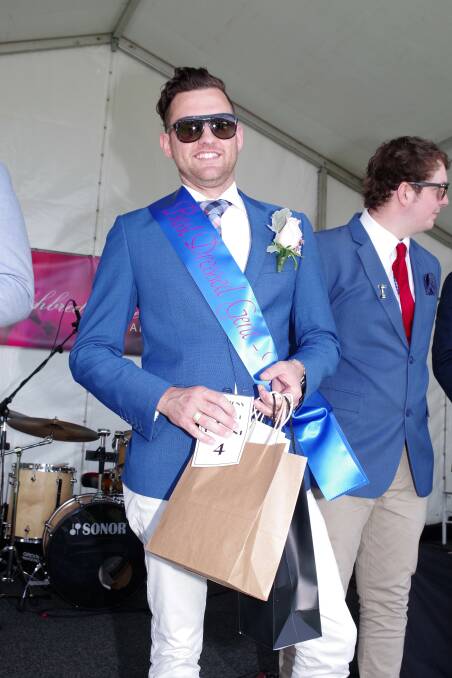 STYLISH: Gent's can you top this? Last year's best dressed male, Daniel Troy. Photo: Darryl Fernance