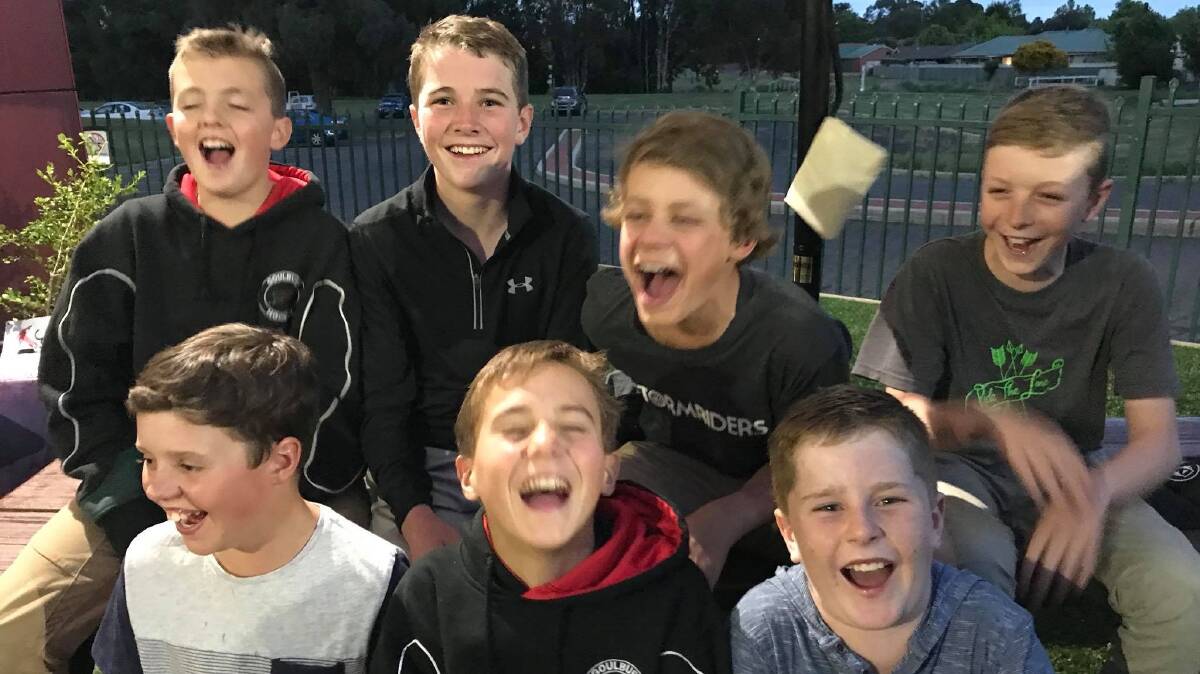 THE BOYS: Goulburn Hockey's under 13 boys who were unlucky to miss out on playing the grand final game, but had a great tournament. Photo: Adam Skelly
