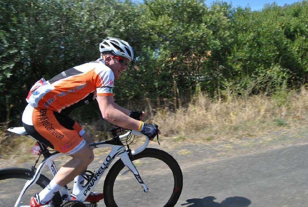 MEMORABLE: Jarrod Coveney, winner of the 2012 Interclub series was a much-loved and respected member of the Goulburn cycling community. File photo.