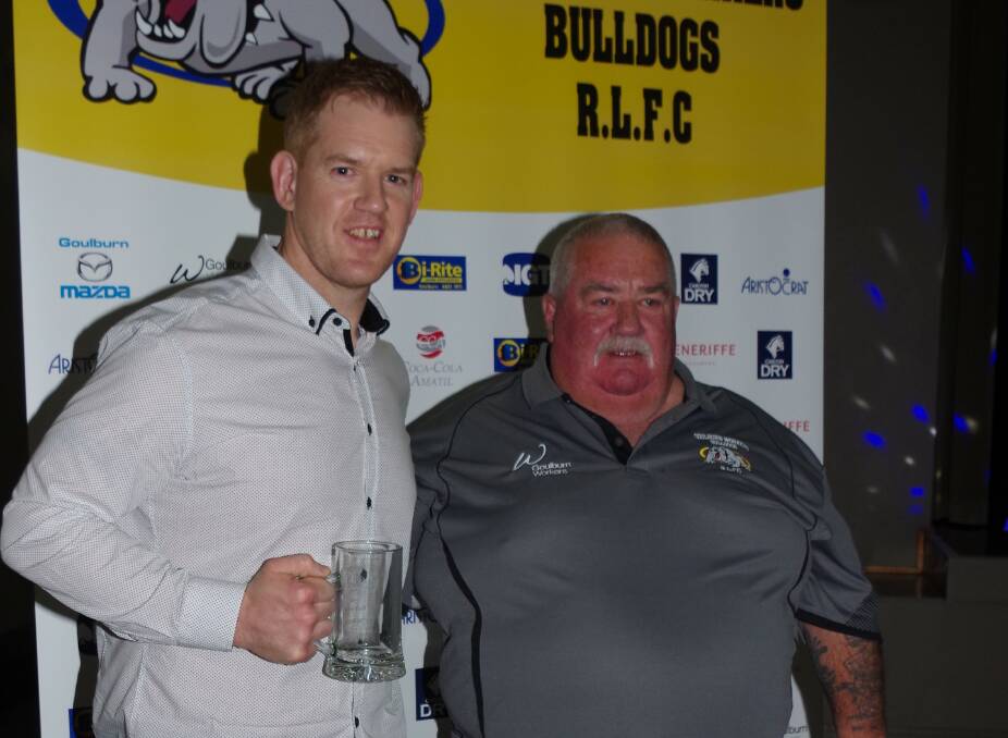 Goulburn Workers Bulldogs wrap up their season with the presentation of trophies to players and supporters.
