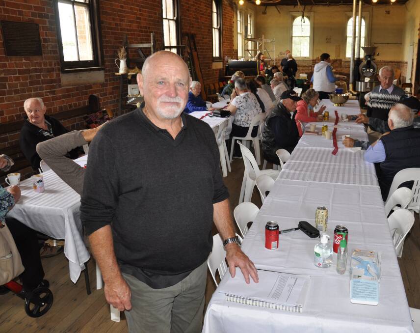 Phil Merrigan said former residents would be saddened by demolition of Saint John's orphanage but most acknowledged it was an "eyesore." He's pictured at a 2021 Saint John's and Saint Joseph's orphanage reunion in Goulburn. Picture by Louise Thrower.