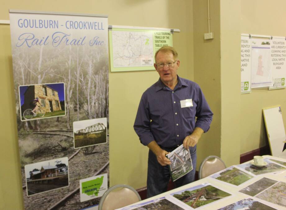Goulburn to Crookwell Rail Trail Inc committee chairman and Goulburn Mulwaree councillor, Bob Kirk, has been promoting the proposal for many years. Photo: Goulburn Post.