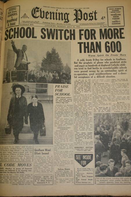 The Goulburn Evening Post, under Ray Leeson's editorship, was credited for its fair and balanced reporting of the Goulburn School Strike. 