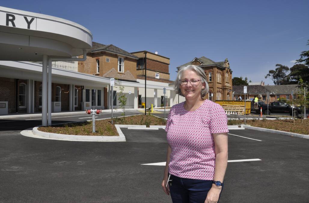 Kerry Hort has overseen the Goulburn Hospital redevelopment and has been recognised for her service to the Goulburn community. Picture by Louise Thrower.