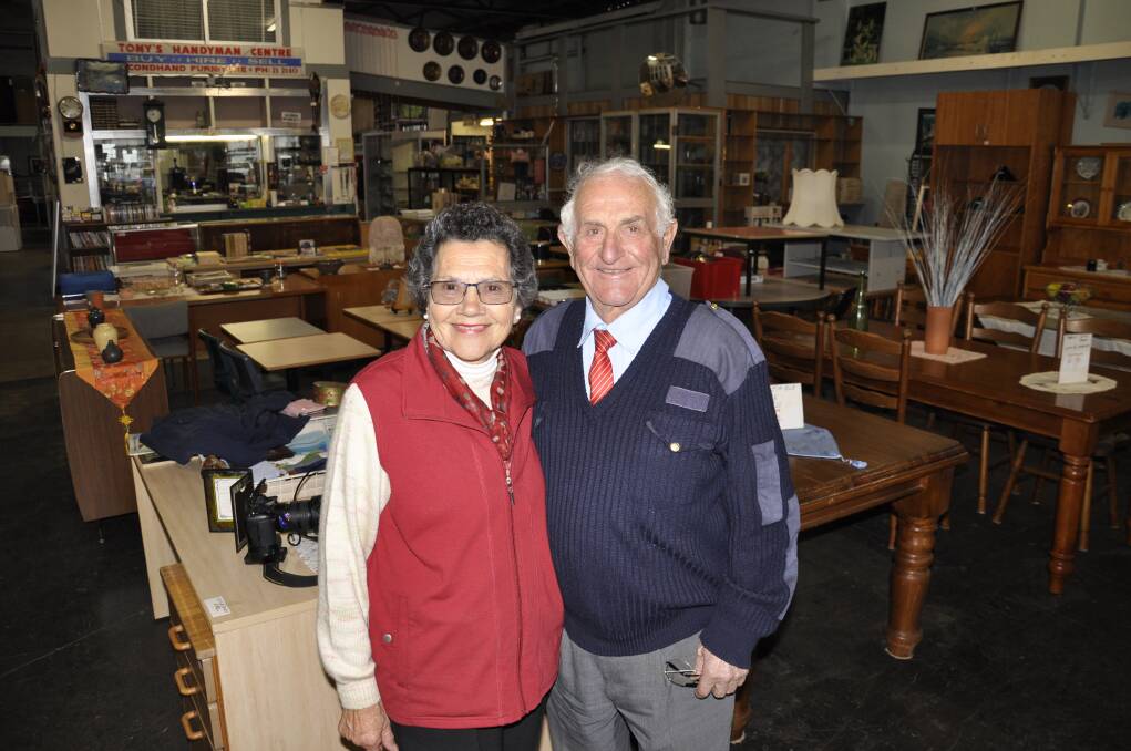 REFLECTING: Tony and Adriana Lamarra say their business in Verner Street has given them many happy memories over the years.