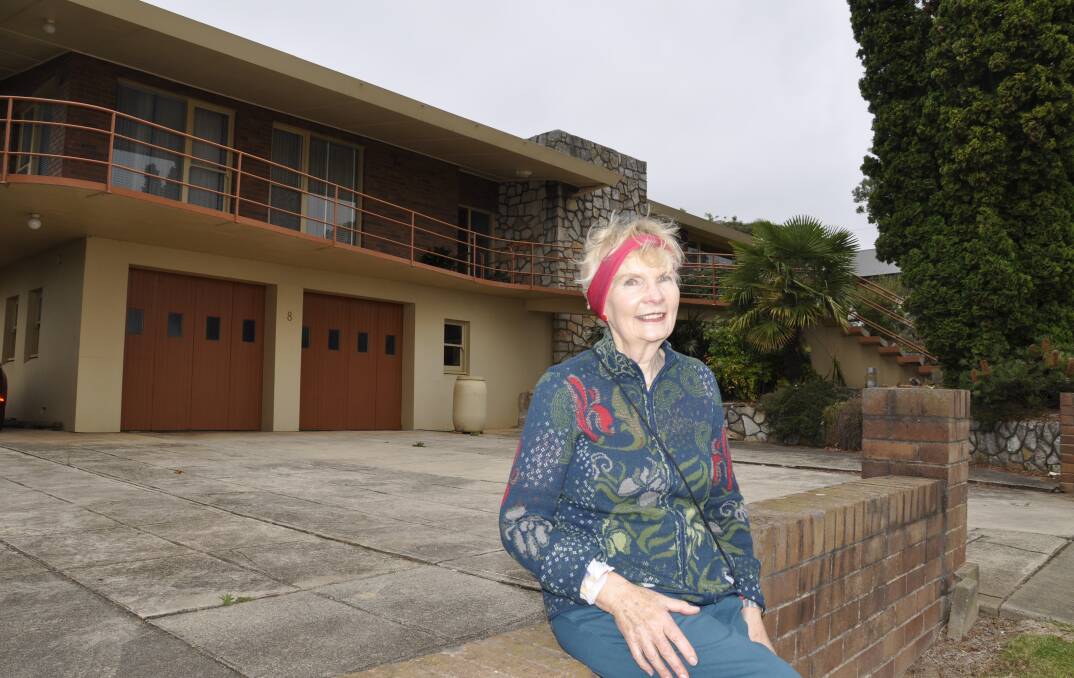 Goulburn artist, Carol Divall, has a special attachment to her Mount Street home, 'Beamish.' She's concerned a proposed 'large-scale' childcare centre next door will negatively impact the area's heritage and create traffic 'chaos.' Picture by Louise Thrower.