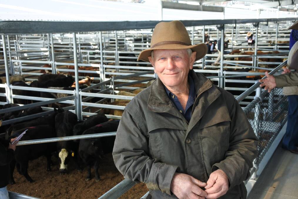 Goulburn district grazier Tony Morrison attended the SELX's inaugural sale. He says the facility is "brilliant" but Mr Arnold's arrest is a concern.
