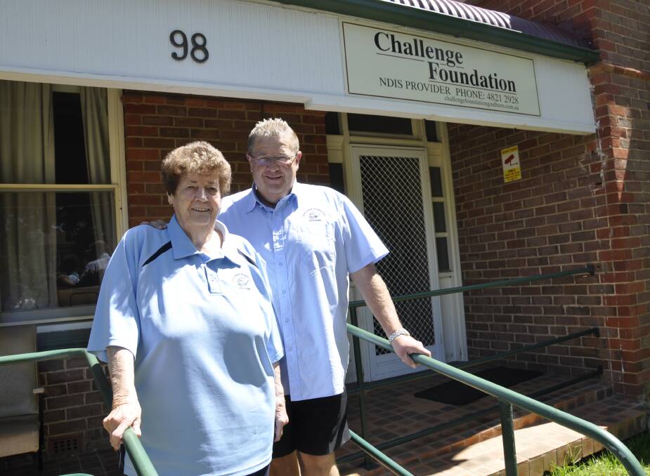 FAMILY COUNTS: Former councillor Margaret O'Neill says she'll always remember her 38 years on the council with great fondness. The Challenge Foundation CEO is with son, Mick, who also works for the disability organisation. Photo: Louise Thrower 