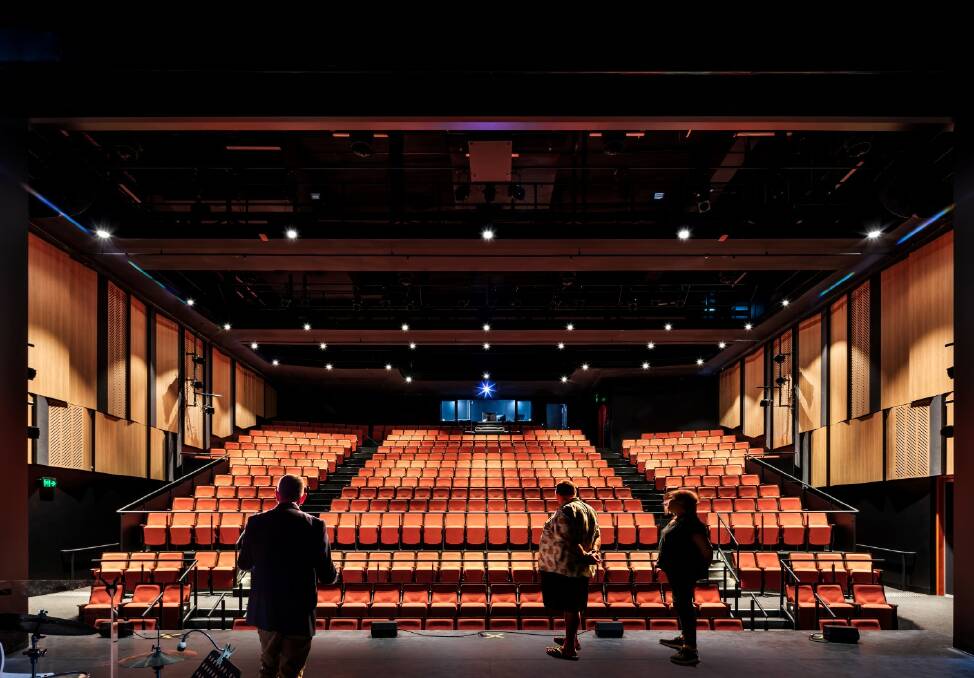 The performing arts centre includes 400 seats. Photo supplied.