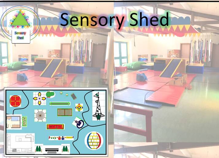 The Crescent School applied for $197,405 from the State's My Community Projects program for its proposed sensory shed but just missed out. Image supplied.