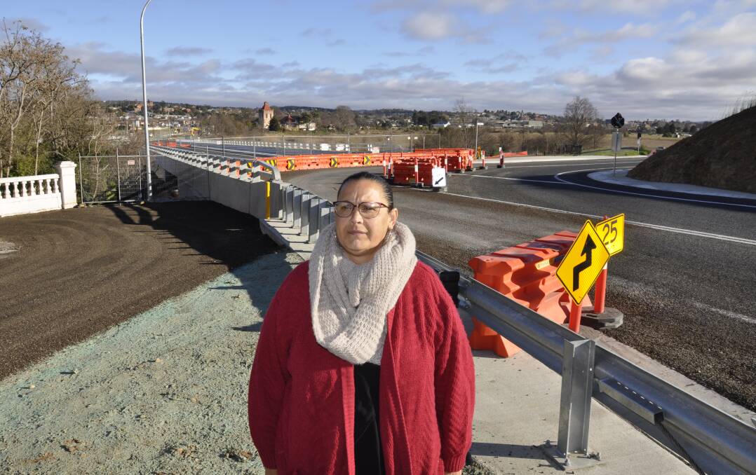 Family ties: Pejar Local Aboriginal Land Council CEO Delise Freeman says her father would be honoured by the bridge naming. Photo: Louise Thrower. 