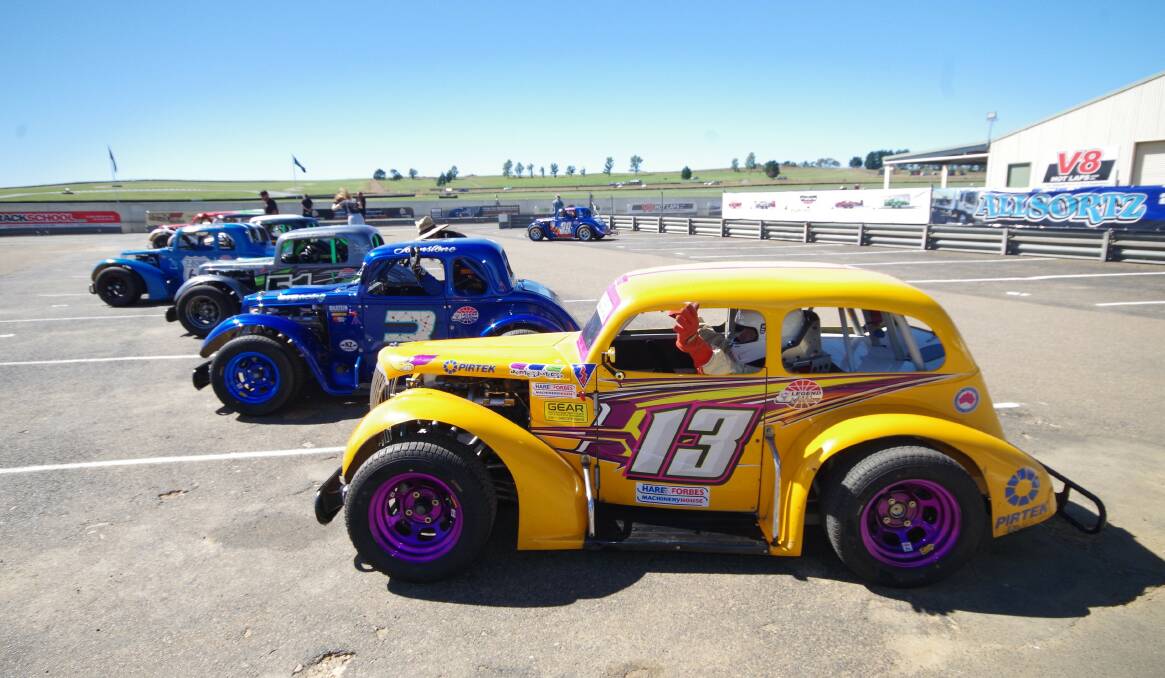 Wakefield Park was approved in 1993, primarily for historic motor vehicle racing. Photo: Darryl Fernance.