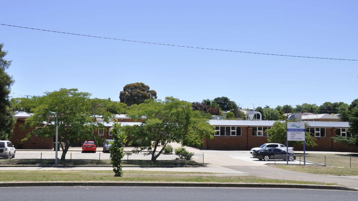 INTERESTED PARTY: The former council depot in Bourke Street is leased at nominal rates to various community groups. NSW Police is interested in buying the site.