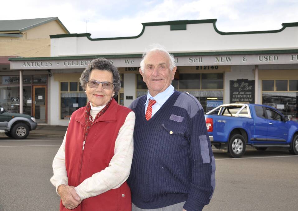 Adriana and Tony Lamarra, pictured in 2018, as they moved from their Verner Street secondhand furniture and antiques business. Picture by Louise Thrower.