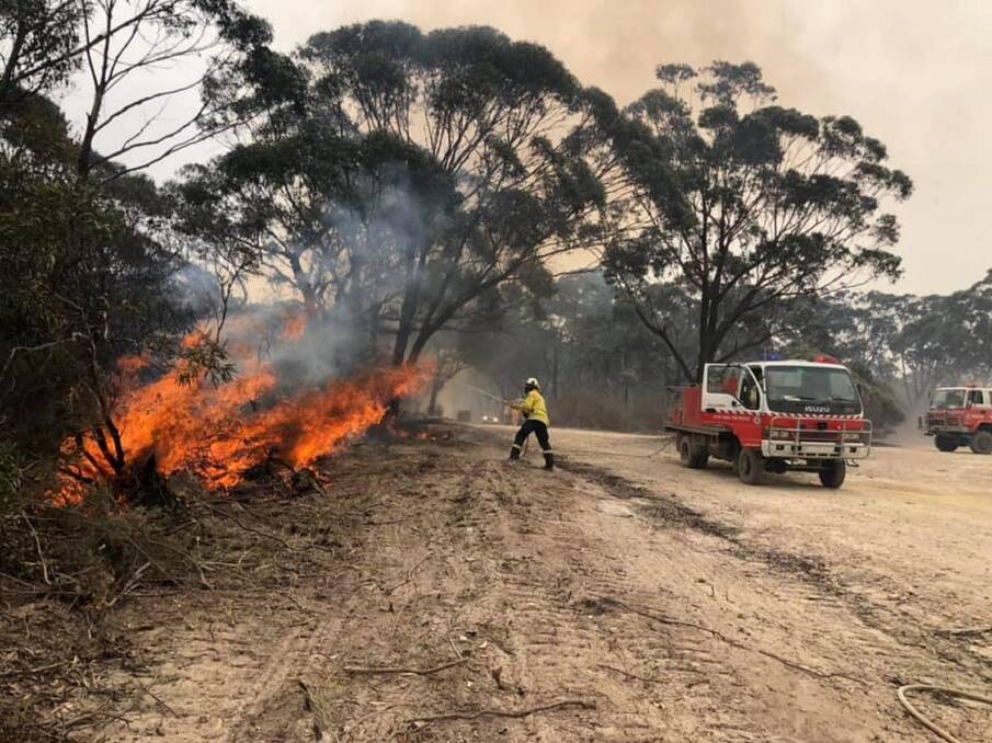 Gunning RFS group officer Krystaal Hinds captured colleagues working across the Southern Tablelands firegrounds. 