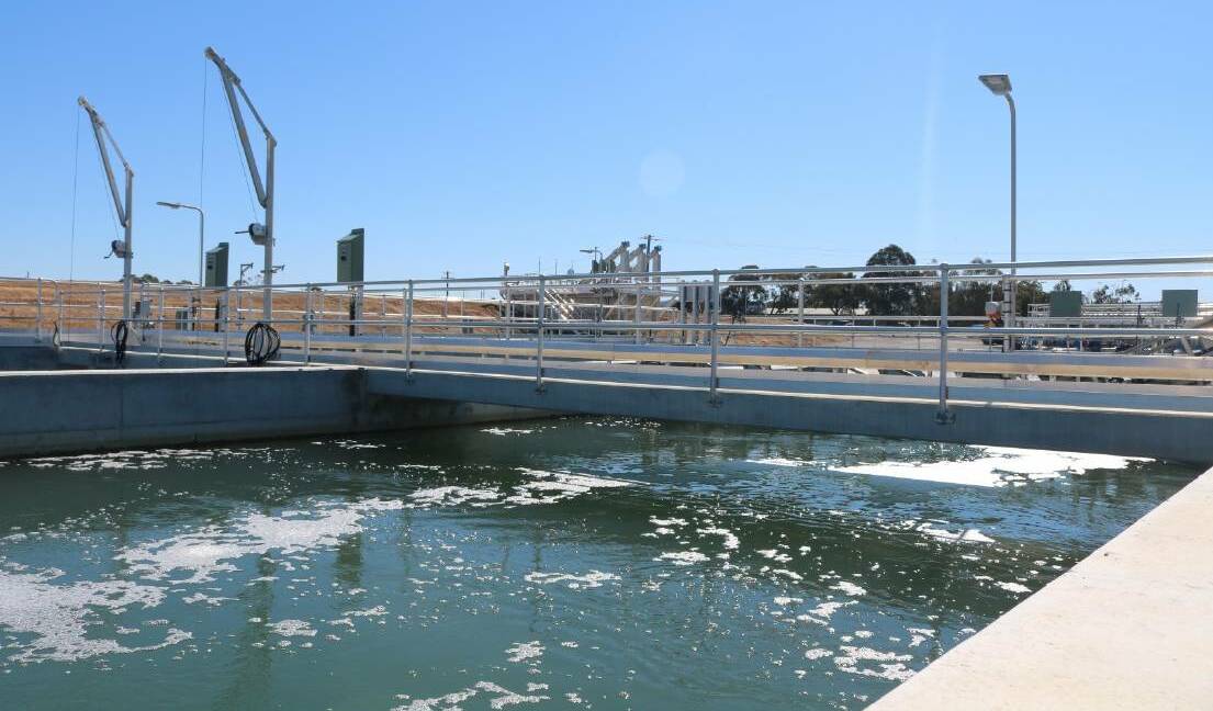 COVID-19 fragments have been detected in Goulburn's wastewater treatment plant in the last 48 hours. Photo supplied. 