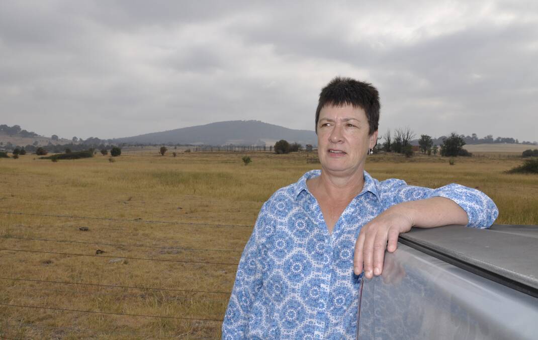 HELPING HAND: Goulburn AP&H Society president Jacki Waugh is hoping Saturday's gathering will provide some social relief for farmers enduring drought. Photo: Louise Thrower.