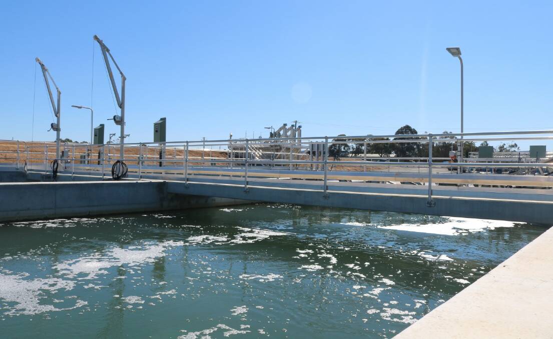 OVERWHELMING: The wastewater treatment plant in Ross Street has been emitting strong odours in recent weeks. The council says it's fixing the problem. Photo supplied.