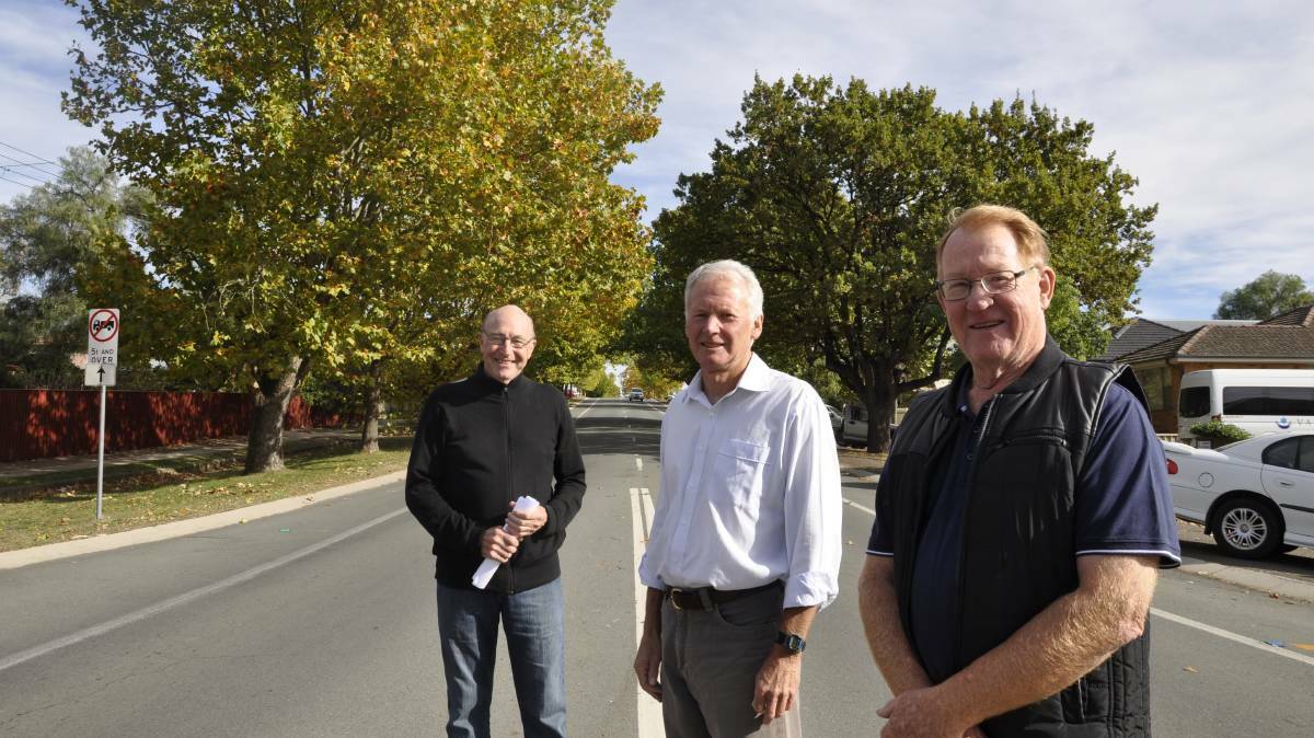 David Mullen instigated Goulburn's Street Tree Working Party in 2016. His good friend, Wal Smart was also a member of the group, chaired by Mayor Bob Kirk. Photo: louise Thrower.