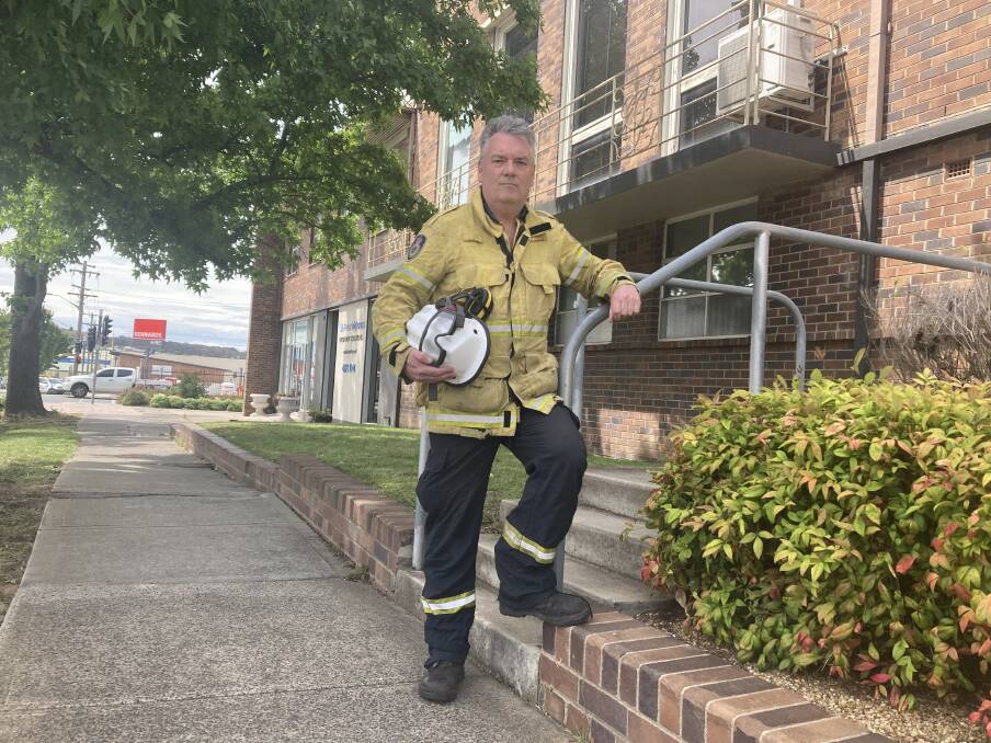 INVOLVED: Corrective Services officer Brett Bannerman is a busy man. He not only educates and mentors Corrective Services officers but is part of the NSW RFS helicopters and rapid aerial response crew. Photo: Corrective Services NSW. 