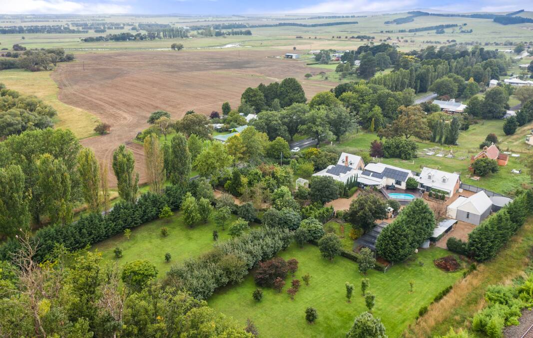 The 1881 Lake Bathurst homestead and property southeast of Goulburn remains on the market. Photo supplied.