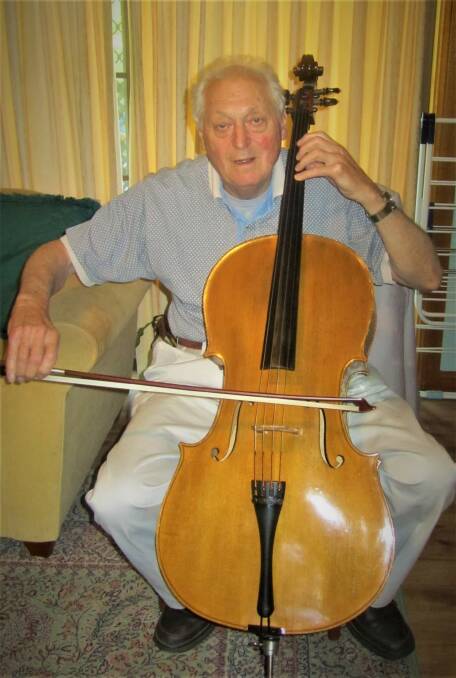 Laszlo Strasser was a talented cellist and teacher. Photo supplied.