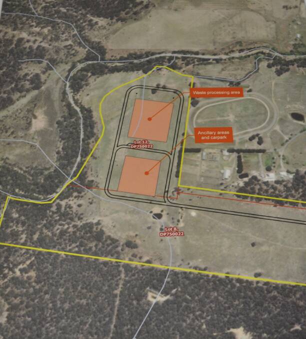 The plant would take up about 13 hectares of a 133ha property on Jerrara Road that Jerrara Power purchased late last year. The company says the remainder would be used as a buffer zone. Image sourced.