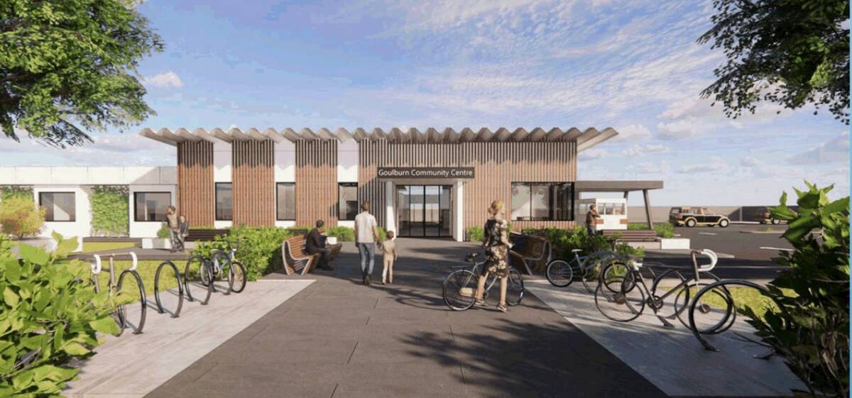 Goulburn-based SC Designs drafted a concept design several years ago for a new Goulburn Community Centre next to the former Bourke Street council depot. Image supplied.