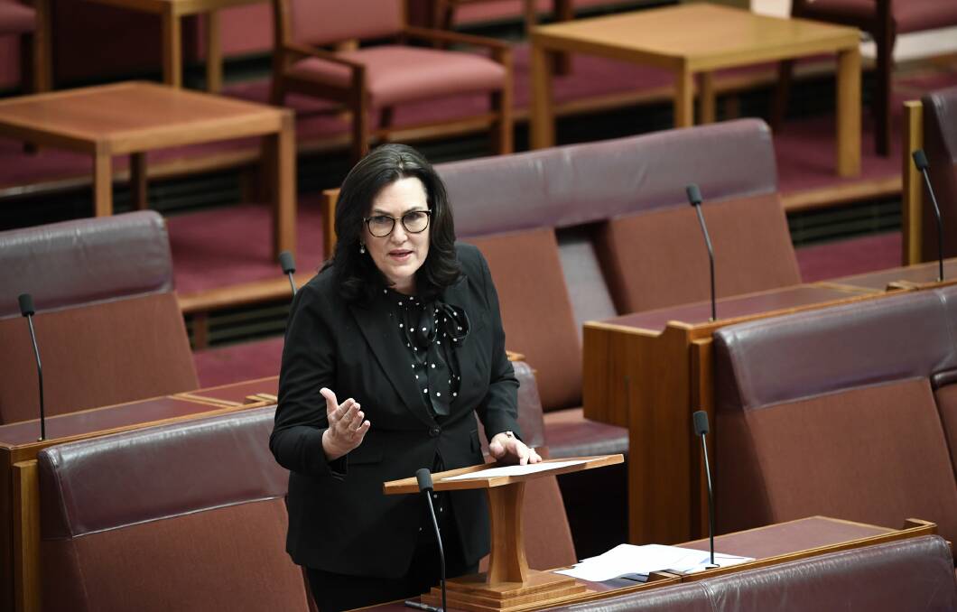 In a recent parliamentary speech, Labor duty senator for Hume, Deb O'Neill accused waste company, Veolia, of being a poor corporate citizen. Photo supplied.