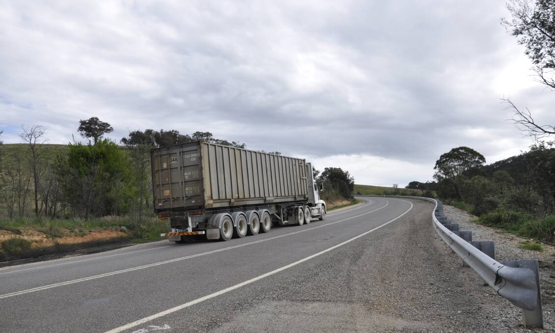 The EPA has fined Veolia Environmental Services for leaks from its containerised waste headed from Crisps Creek intermodal to the Woodlawn landfill. Picture by Louise Thrower. 