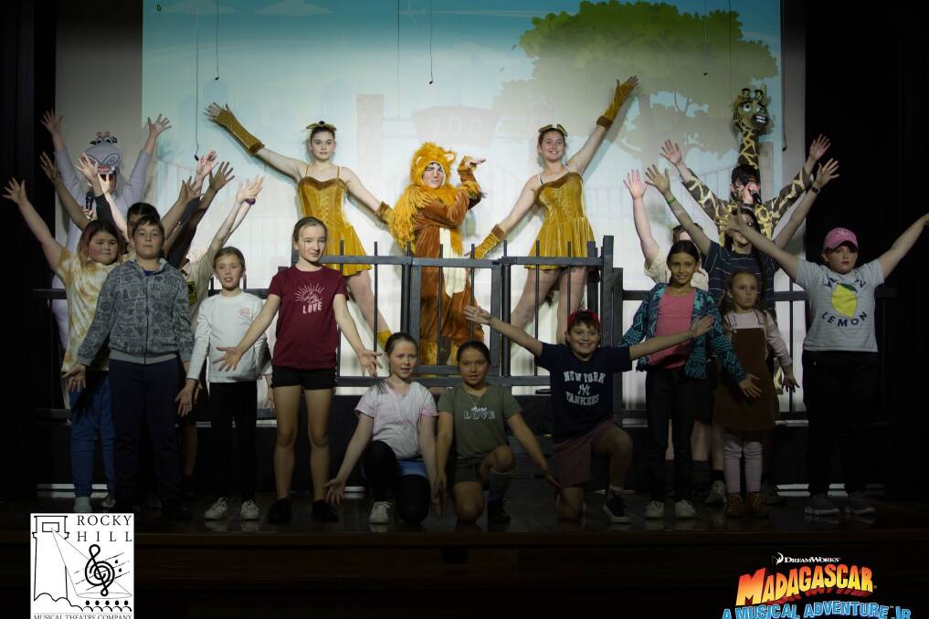 Madagascar Jr, The Musical showcases a great line-up of young local talent. Photo: Lauren Shinfield.