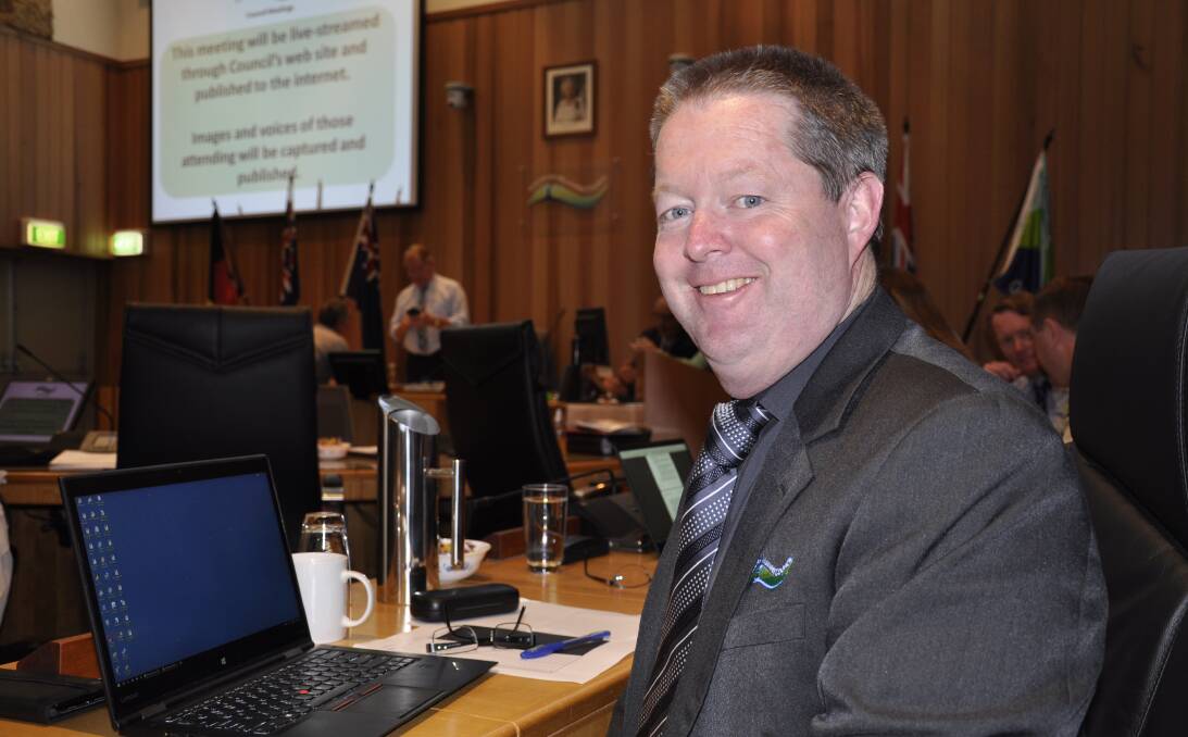 FINANCIAL PLANNING: Goulburn Mulwaree Council acting general manager Brendan Hollands says the requested rate variation is only matching previous levels. Photo: Louise Thrower.