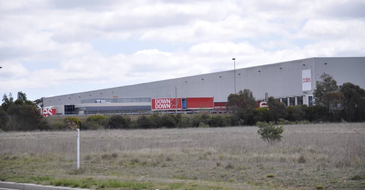 Melbourne-based Pelligra Group has purchased the Coles Distribution Centre in Goulburn, along with a Woolworths DC in Warwick, Queensland. Photo: Louise Thrower. 