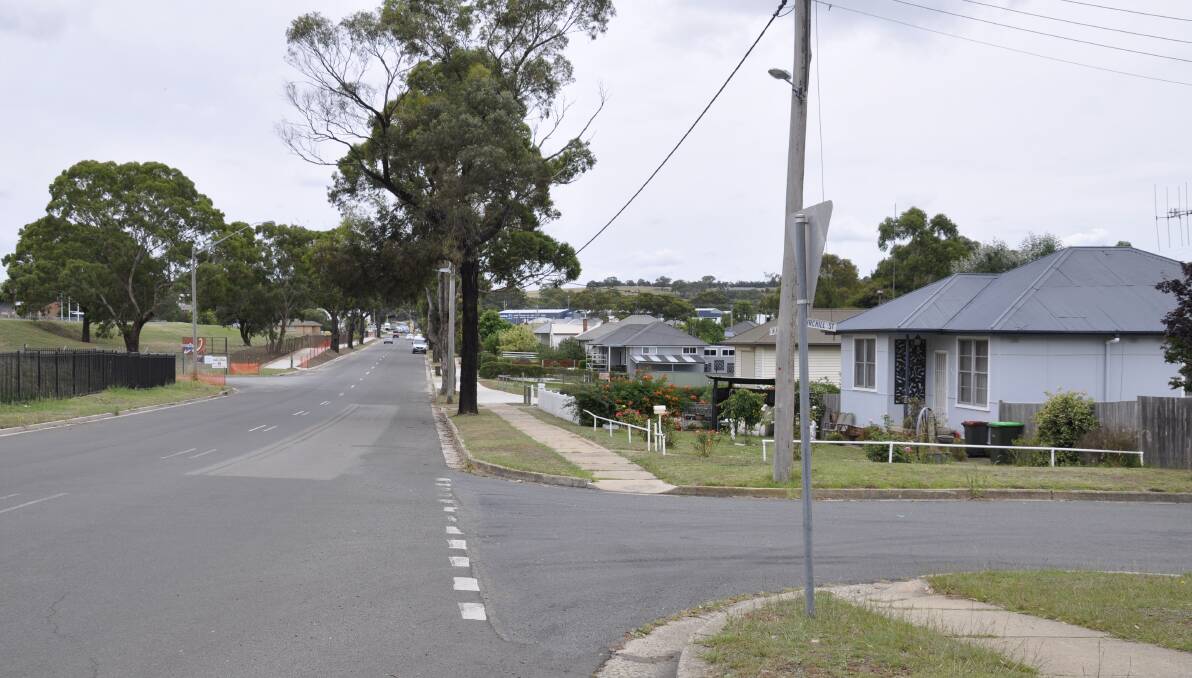 The truck parking area utilised by a local freight company was located opposite homes on Finlay Road. Some neighbours complained about the noise, dust and lights shining into their houses. Photo: Louise Thrower.