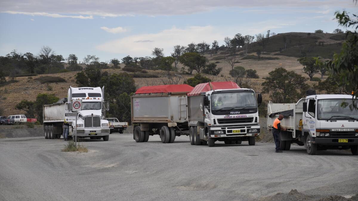 Gunlake Quarry is located some 7km from the Hume Highway on Brayton Road, near Marulan.